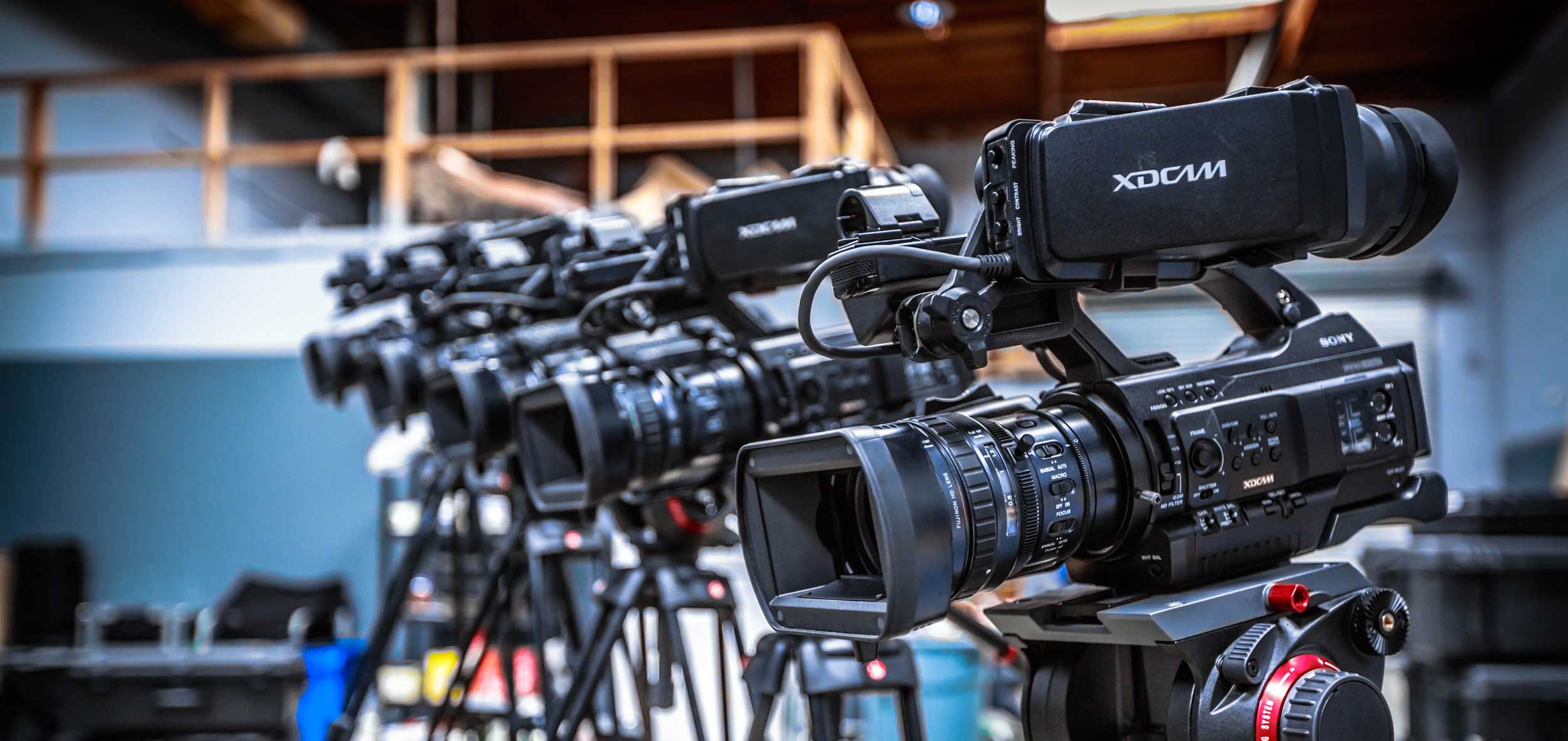 Rent-Sony-PMW-300-San-Francisco-AVSuperfly Sound stage LED Video Wall e3 2019 2