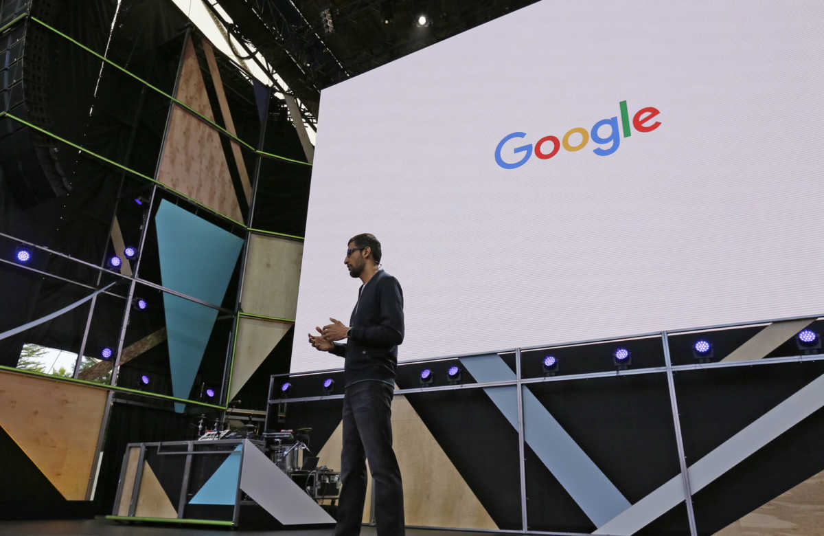 Sundar Pichai Showtime!