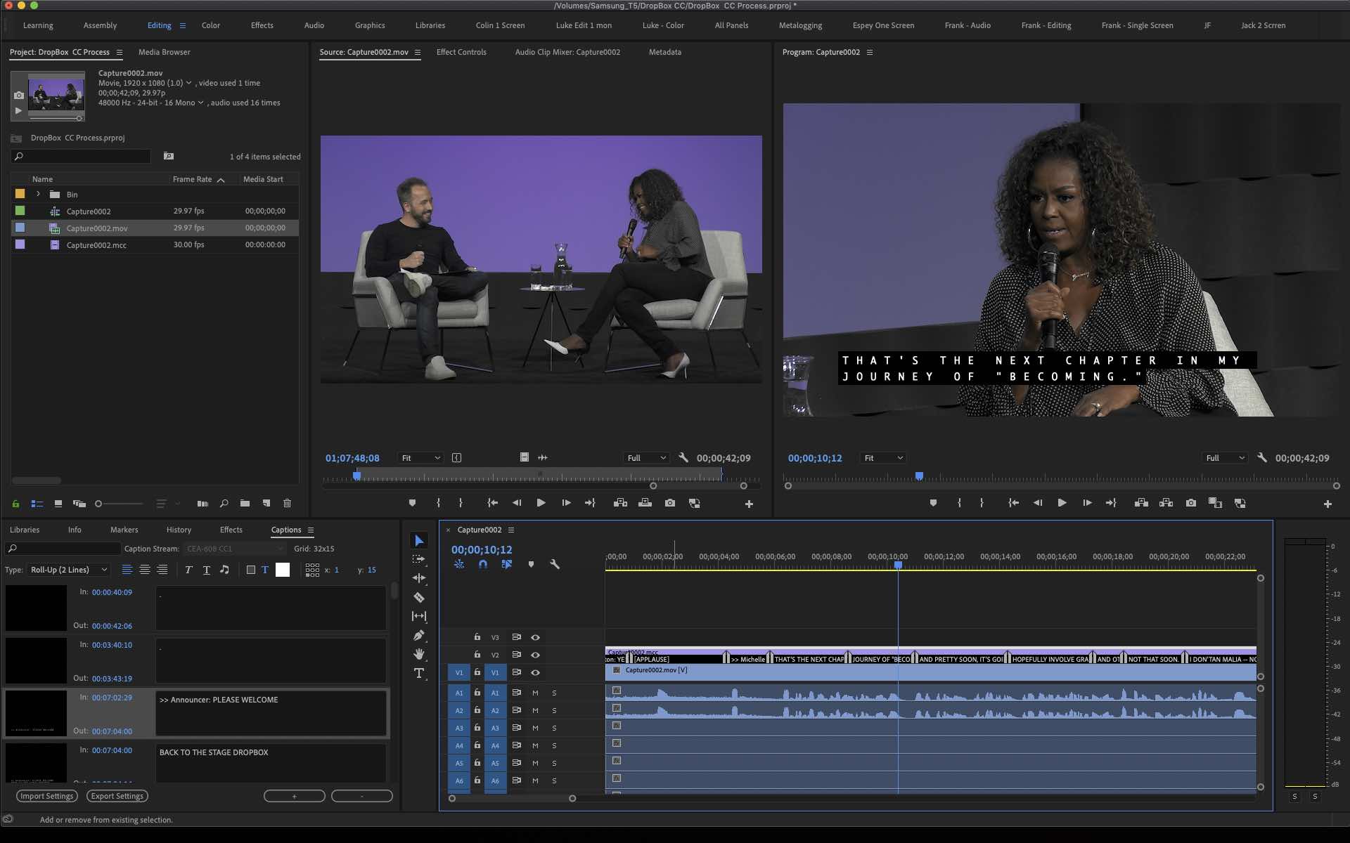 video editor video editing San Francisco how to premiere Camera Opp with Slider 3 tricaster rent av company production company live streaming san francisco video production events corporate technology tedx